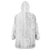 Polynesia White Sunday Wearable Blanket Hoodie Plumeria Polynesian Tribal Grey Color - Polynesian Pride