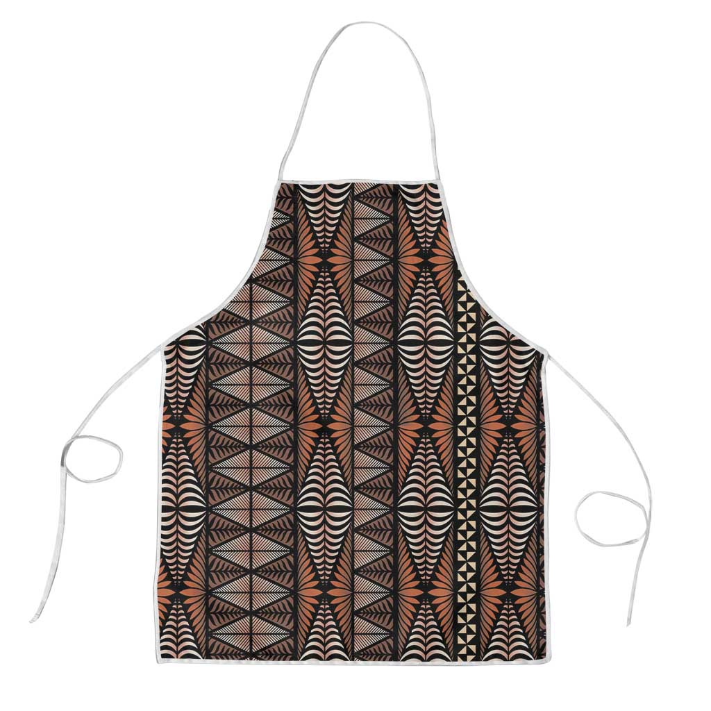 Malo e lelei Tonga Apron Tongan Ngatu Vintage Brown LT14 Brown - Polynesian Pride