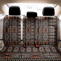 Malo e lelei Tonga Back Car Seat Cover Tongan Ngatu Vintage Brown LT14 - Polynesian Pride