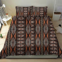 Malo e lelei Tonga Bedding Set Tongan Ngatu Vintage Brown - Polynesian Pride