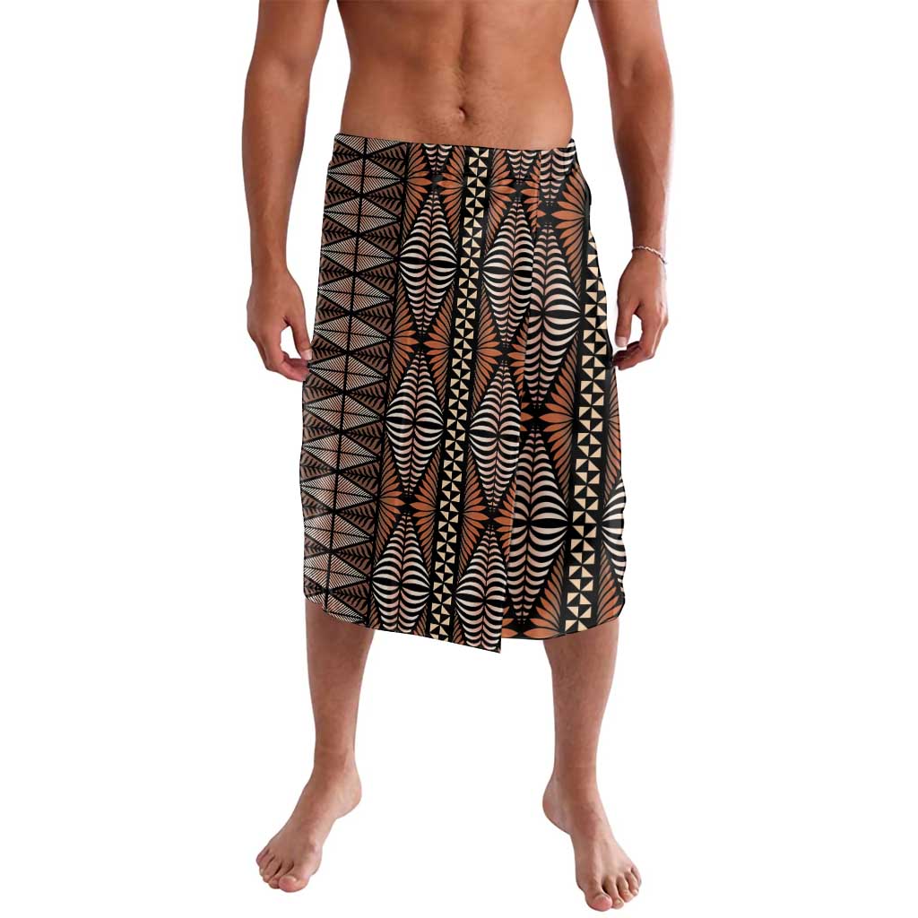 Malo e lelei Tonga Lavalava Tongan Ngatu Vintage Brown LT14 Brown - Polynesian Pride