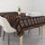 Malo e lelei Tonga Tablecloth Tongan Ngatu Vintage Brown - Polynesian Pride
