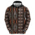 Malo e lelei Tonga Zip Hoodie Tongan Ngatu Vintage Brown - Polynesian Pride