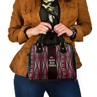 Tonga Rugby Shoulder Handbag 2025 Mate Maa Tonga Ngatu Motif - Polynesian Pride