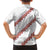 White Sunday Tonga Fakame Kid Hawaiian Shirt Tongan Ngatu Heilala Lei - Polynesian Pride