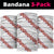 White Sunday Tonga Fakame Neck Gaiter Tongan Ngatu Heilala Lei - Polynesian Pride
