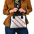 White Sunday Tonga Fakame Shoulder Handbag Tongan Ngatu Heilala Lei - Polynesian Pride