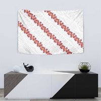 White Sunday Tonga Fakame Tapestry Tongan Ngatu Heilala Lei LT14 - Polynesian Pride