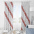 White Sunday Tonga Fakame Window Curtain Tongan Ngatu Heilala Lei - Polynesian Pride