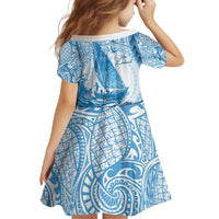New Zealand Sailing Family Matching Summer Maxi Dress and Hawaiian Shirt Aotearoa Yacht Racing - Born To Sail LT14 - Polynesian Pride