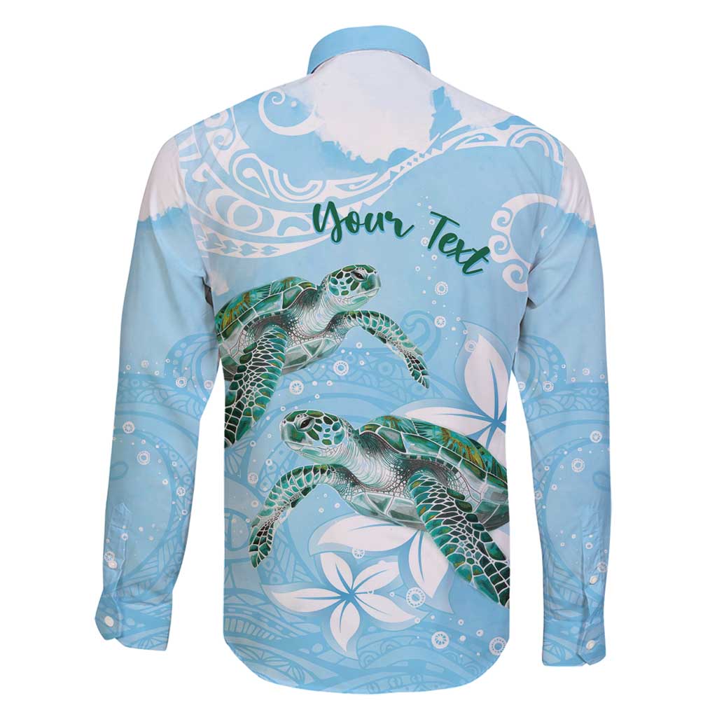 Personalised Polynesia Valentine's Day Family Matching Puletasi and Hawaiian Shirt SeaTurtle Couple Polynesian - Fairy Sparkles Color LT14 - Polynesian Pride