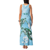 Personalised Polynesia Valentine's Day Family Matching Tank Maxi Dress and Hawaiian Shirt SeaTurtle Couple Polynesian - Fairy Sparkles Color LT14 - Polynesian Pride