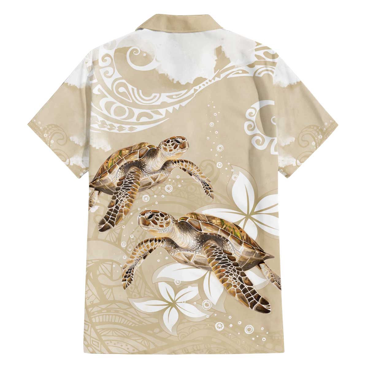 Happy Valentine's Day Polynesia Family Matching Off The Shoulder Long Sleeve Dress and Hawaiian Shirt SeaTurtle Couple Polynesian - Pollinate Color LT14 - Polynesian Pride