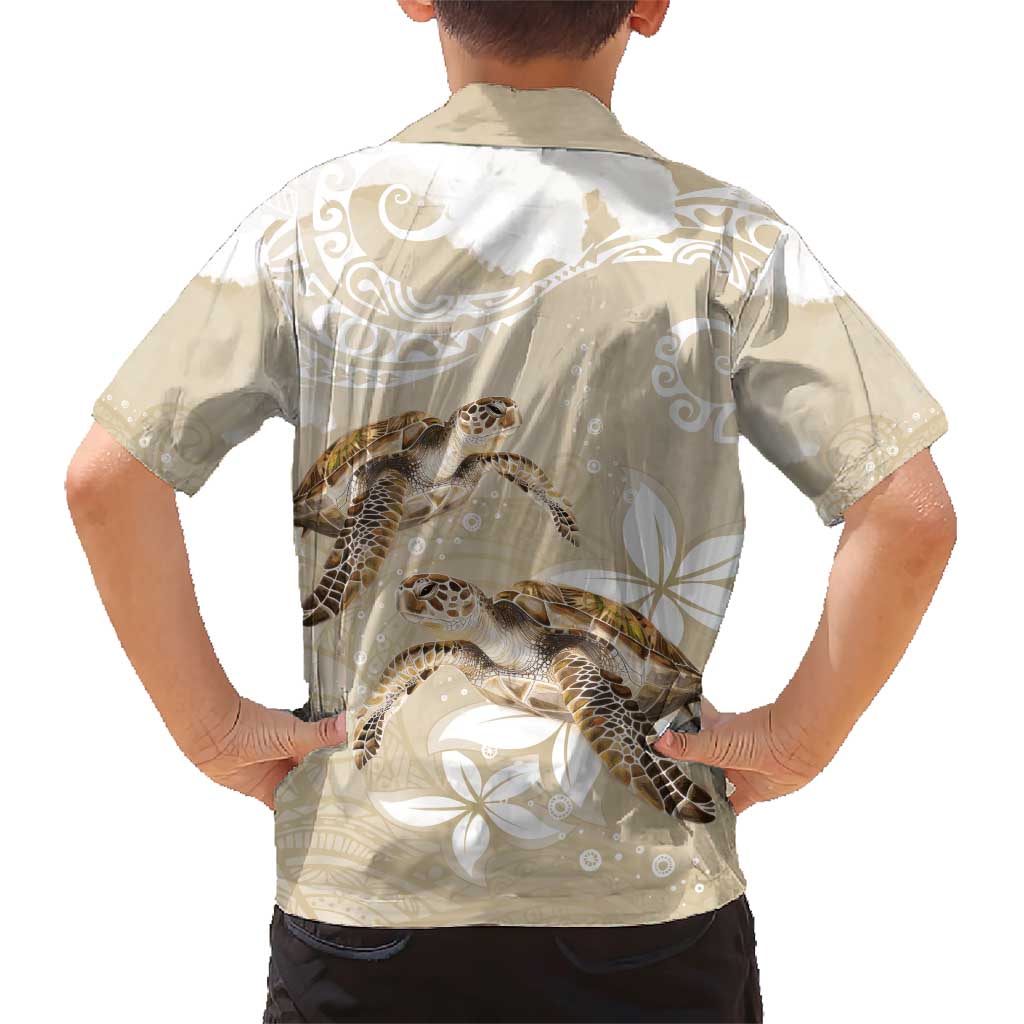 Happy Valentine's Day Polynesia Family Matching Short Sleeve Bodycon Dress and Hawaiian Shirt SeaTurtle Couple Polynesian - Pollinate Color LT14 - Polynesian Pride