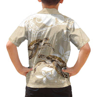 Happy Valentine's Day Polynesia Family Matching Tank Maxi Dress and Hawaiian Shirt SeaTurtle Couple Polynesian - Pollinate Color LT14 - Polynesian Pride