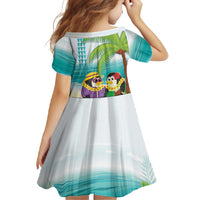 Hawaii Penguin Couple Family Matching Mermaid Dress and Hawaiian Shirt Hawaiian Kakau - Tropical Summer Vibes LT14 - Polynesian Pride