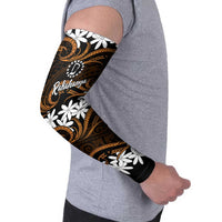 Personalised Cook Islands Rakahanga Arm Sleeves Tiare Maori Polynesian Waves Tattoo