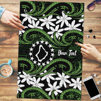 Personalised Cook Islands Palmerston Puzzle Tiare Maori Polynesian Waves Tattoo