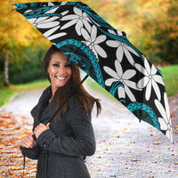 Personalised Cook Islands Penrhyn Atoll Umbrella Tiare Maori Polynesian Waves Tattoo