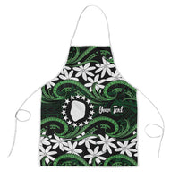 Personalised Cook Islands Mitiaro Apron Tiare Maori Polynesian Waves Tattoo