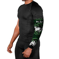 Personalised Cook Islands Mitiaro Arm Sleeves Tiare Maori Polynesian Waves Tattoo