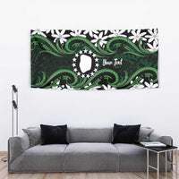 Personalised Cook Islands Mitiaro Tapestry Tiare Maori Polynesian Waves Tattoo