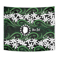 Personalised Cook Islands Mitiaro Tapestry Tiare Maori Polynesian Waves Tattoo