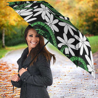 Personalised Cook Islands Mitiaro Umbrella Tiare Maori Polynesian Waves Tattoo