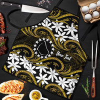 Personalised Cook Islands Manihiki Apron Tiare Maori Polynesian Waves Tattoo