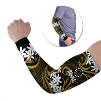 Personalised Cook Islands Manihiki Arm Sleeves Tiare Maori Polynesian Waves Tattoo