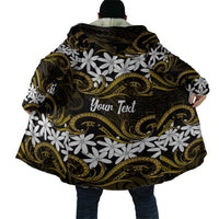 Personalised Cook Islands Manihiki Cloak Tiare Maori Polynesian Waves Tattoo
