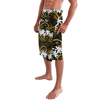 Personalised Cook Islands Manihiki Lavalava Tiare Maori Polynesian Waves Tattoo