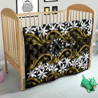 Personalised Cook Islands Manihiki Quilt Tiare Maori Polynesian Waves Tattoo