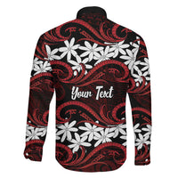 Personalised Cook Islands Atiu Enuamanu Family Matching Mermaid Dress and Hawaiian Shirt Tiare Maori Polynesian Waves Tattoo LT14 - Polynesian Pride