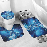 New Zealand Humpback Whale Matariki Bathroom Set Maori New Year Taniko Niho Taniwha