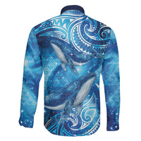 New Zealand Humpback Whale Matariki Family Matching Puletasi and Hawaiian Shirt Maori New Year Taniko Niho Taniwha LT14 - Polynesian Pride