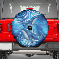 New Zealand Humpback Whale Matariki Spare Tire Cover Maori New Year Taniko Niho Taniwha