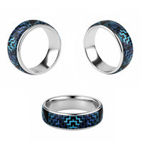 Humpback Whale Matariki New Zealand Classic Ring NZ Maori Paikea Poutama Luxury Blue