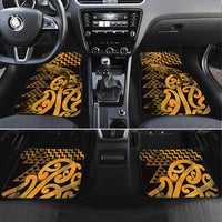Humpback Whale Matariki New Zealand Car Mats NZ Maori Paikea Poutama Luxury Gold