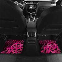 Humpback Whale Matariki New Zealand Car Mats NZ Maori Paikea Poutama Luxury Pink