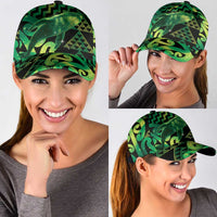 Humpback Whale Matariki New Zealand Classic Cap NZ Maori Paikea Poutama Luxury Green