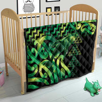 Humpback Whale Matariki New Zealand Quilt NZ Maori Paikea Poutama Luxury Green