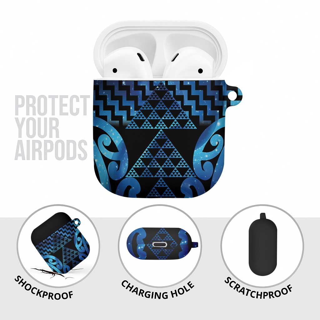 Taniko Motifs Matariki New Zealand AirPods Case NZ Niho Taniwha Poutama