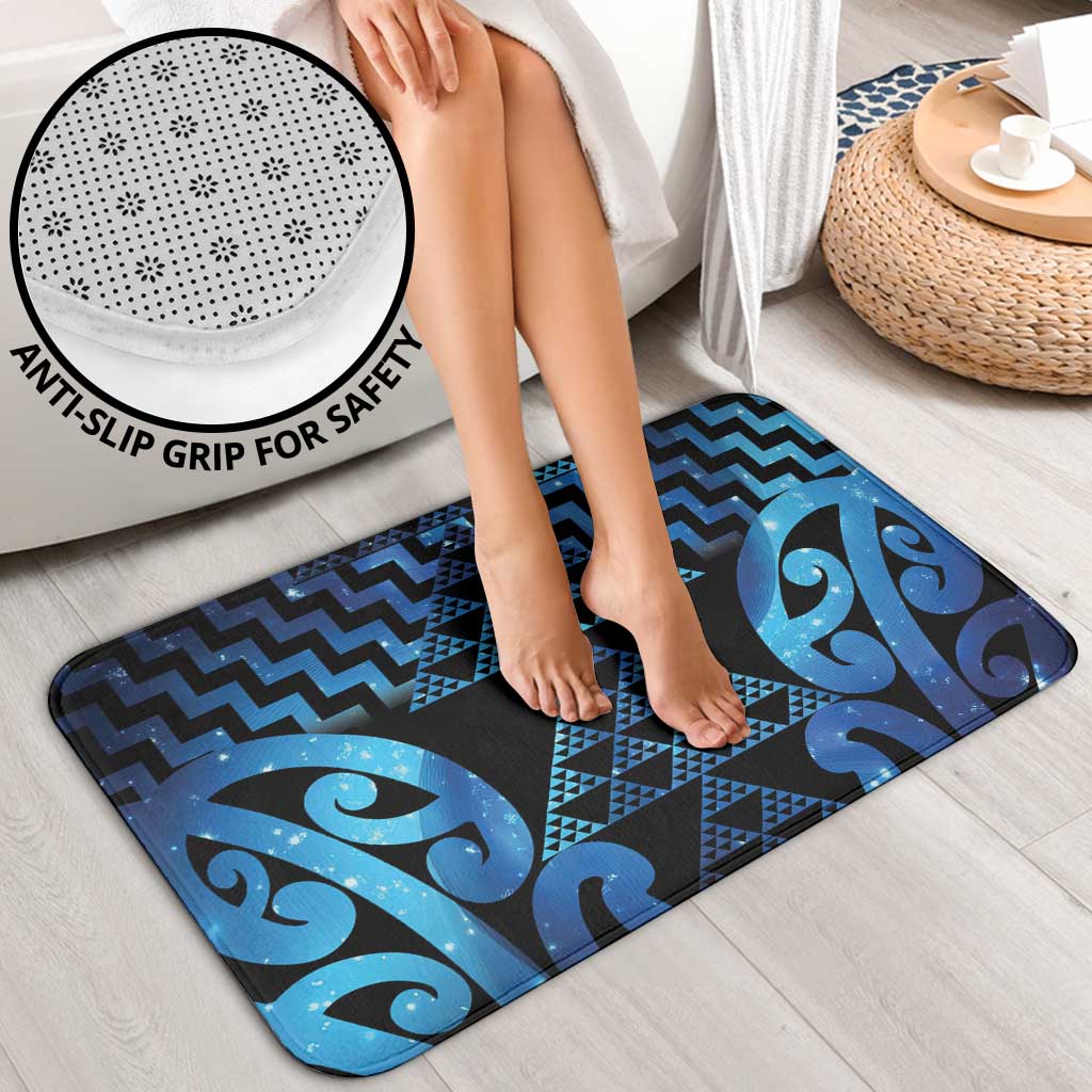 Taniko Motifs Matariki New Zealand Bathroom Set NZ Niho Taniwha Poutama