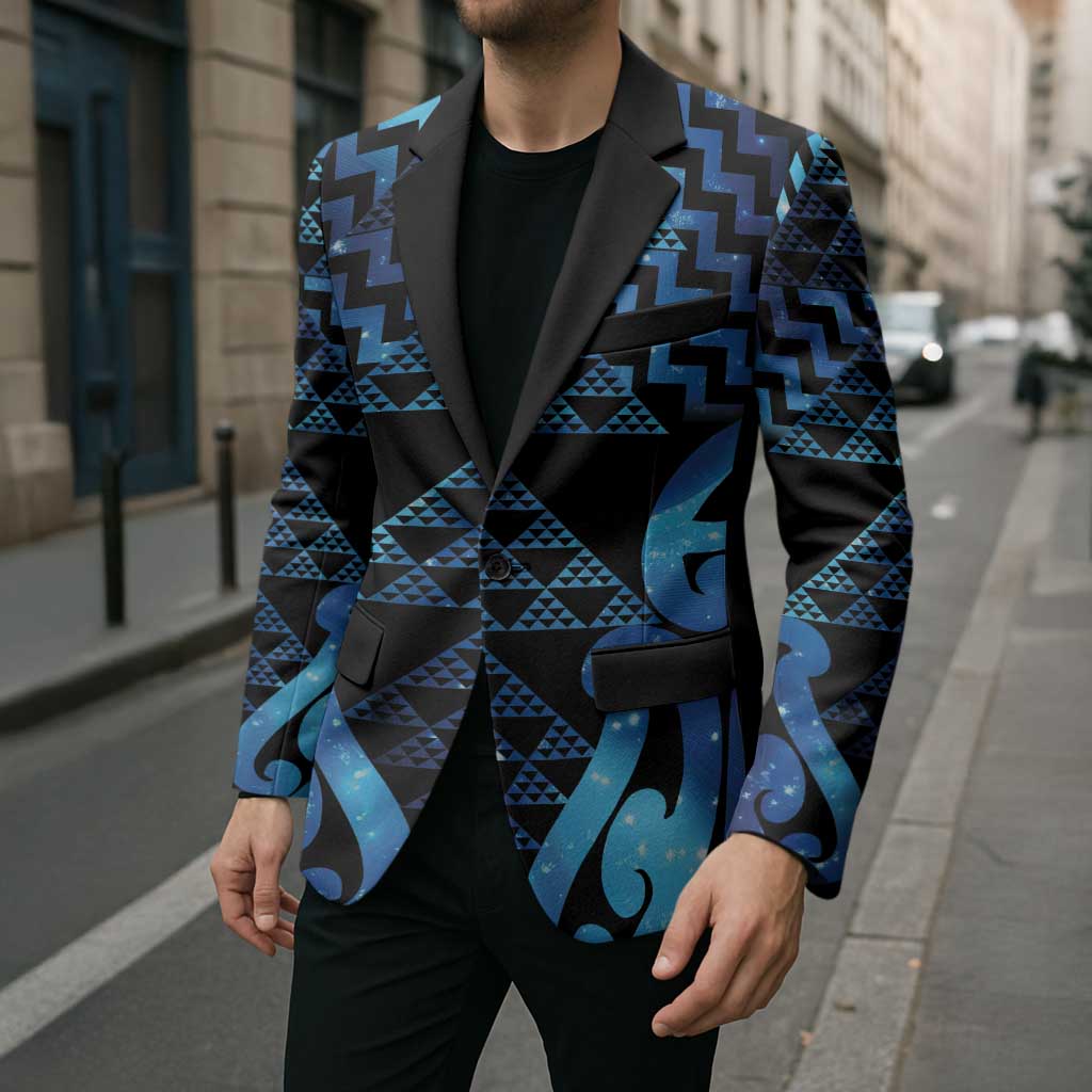 Taniko Motifs Matariki New Zealand Blazer NZ Niho Taniwha Poutama