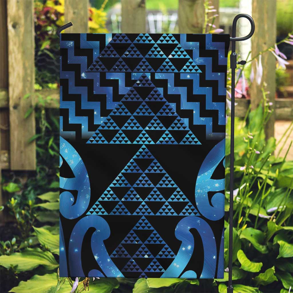 Taniko Motifs Matariki New Zealand Garden Flag NZ Niho Taniwha Poutama