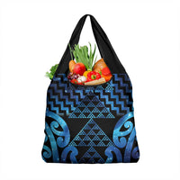 Taniko Motifs Matariki New Zealand Grocery Bag NZ Niho Taniwha Poutama
