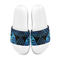 Taniko Motifs Matariki New Zealand Slide Sandals NZ Niho Taniwha Poutama
