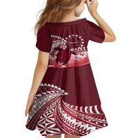 Cook Islands Mangaia Gospel Day Family Matching Summer Maxi Dress and Hawaiian Shirt Polynesian Art With Sea Turtle LT14 - Polynesian Pride