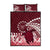 Cook Islands Mangaia Gospel Day Quilt Bed Set Polynesian Art With Sea Turtle